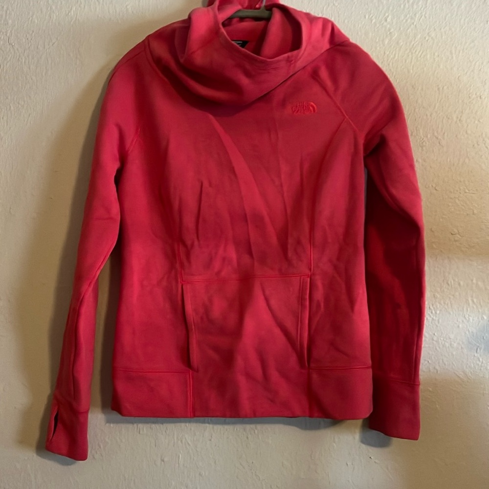 North Face hoodie with neck cover